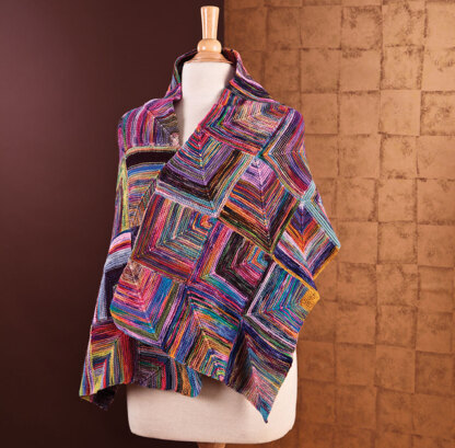 Wrapped in Color: 30 Shawls to Knit by Koigu