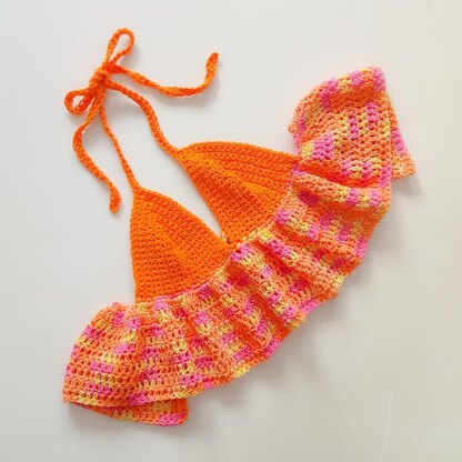 Burnt Orange Bra Top
