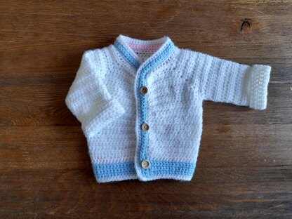 The 2-4-1 Baby Cardigan