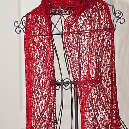 Summer lace scarf "Sophia"