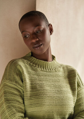 Astilbe Sweater in Rowan Handknit Cotton - Downloadable PDF