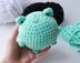 Crochet plush Frog pattern