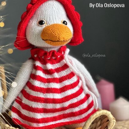 Goose Knitting Pattern - knitting pattern