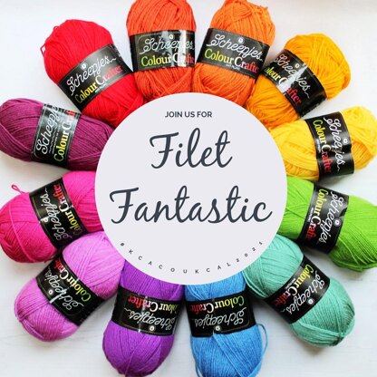 Filet Fantastic Blanket CAL 2021