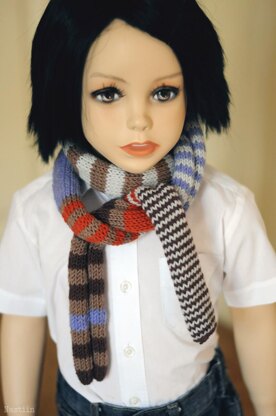 Jackie kids unisex knit scarf