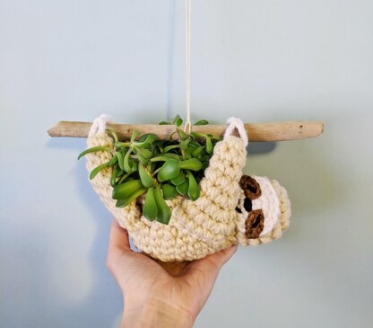 Hanging Sloth Planter