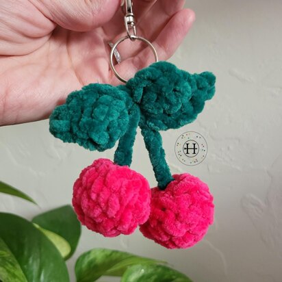 Pocket Cherries Keychain