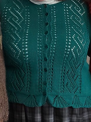 Lacy cardigan for my daughter