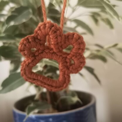 Crochet Paw Print