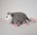 Opossum Amigurumi Crochet Pattern