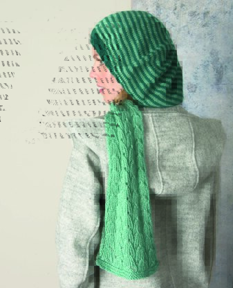 Scarves, Hat and Beret in Rico Essentials Acrylic Antipilling DK - 607 - Downloadable PDF