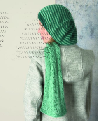 Scarves, Hat and Beret in Rico Essentials Acrylic Antipilling DK - 607 - Downloadable PDF
