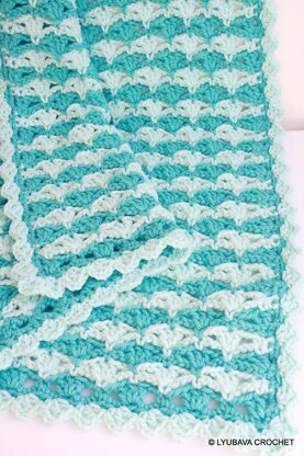 Chunky Crochet Baby Blanket It's a Boy!