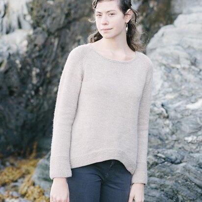 Lila Top Down - knitting pattern