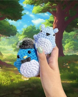 4 in 1 Animals quartet Amigurumi Pattern