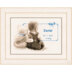 Vervaco My Favourite Teddy Cross Stitch Kit - 26cm x 18cm