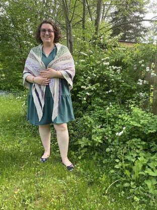 Lilac Shawl