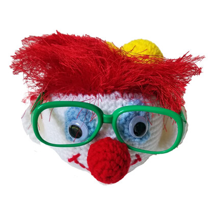 Clown eyeglass holder