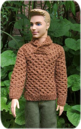 1:6th scale Honeycomb sweater
