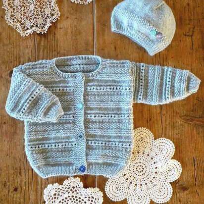 Carmel Cardi and Hat - Bc105