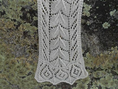 Silver-leaf Scarf