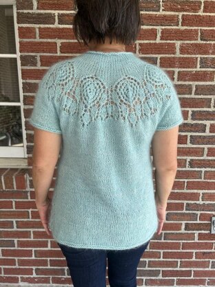 Blue Hibiscus Tunic