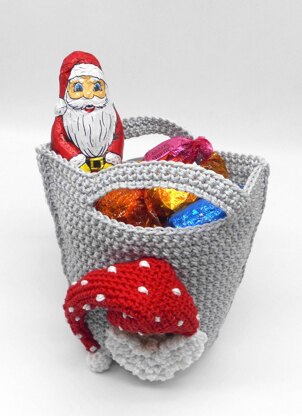 Gnome gift bag - so cute and so easy