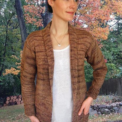 Dovetail Designs K2.58 Long Cardigan to Knit PDF