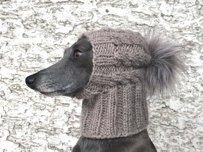 Cable Dog Hat