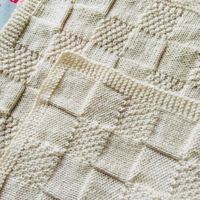 Knitting Pattern, Patch Blanket