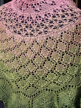 A Slice of Summer shawl