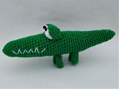 Crocodile alligator amigurumi