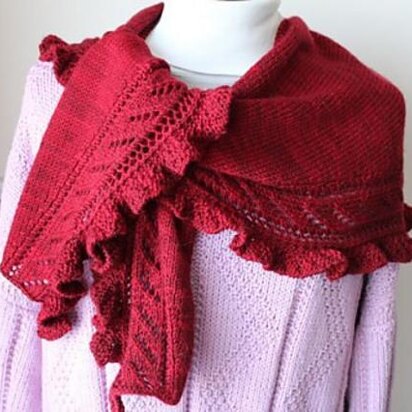 Penny and Amy Shawlettes - knitting pattern