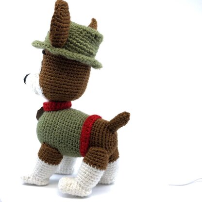 Paw Patrol Tracker crochet pattern