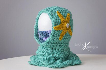 Mermaid Hooded Cowl