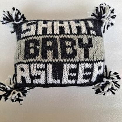 Knitwords Sachet Pillow