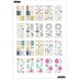 The Happy Planner Flower Power 100 Sheet Sticker Pad