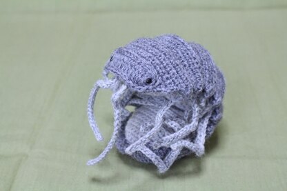 Isopod amigurumi