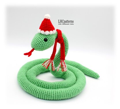 Green Snake Crochet Pattern