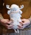 Yeti plush crochet toy pattern