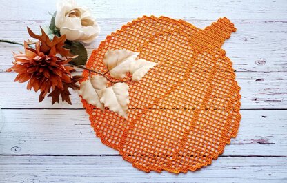 Pumpkin Doily