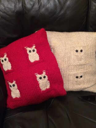 Owl cushions