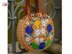 Bright summer bag with cornflowers