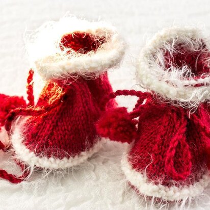 Santa Winter Booties