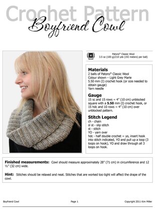 Boyfriend Cowl