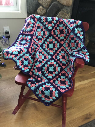 Granny Square Baby Blanket