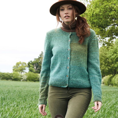 Abbey Cardigan in Rowan Felted Tweed Colour (DE) - Downloadable PDF