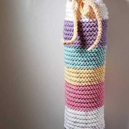 Herringbone Plastic Bag Holder