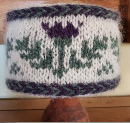 Scottish Thistles Headband