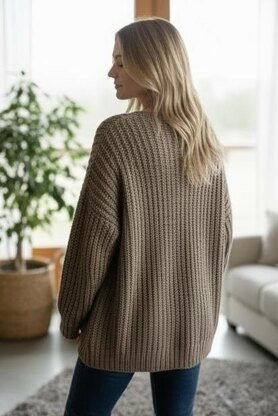 Knit like Faux Angora Sweater